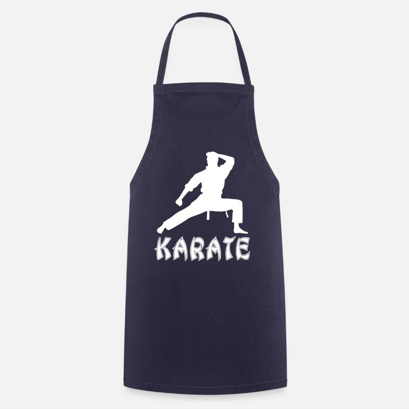 Karaté - Tablier de cuisine - marine