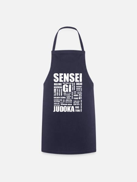Judo - Tablier de cuisine - marine