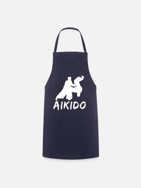 Aikido - Kochschürze - Navy