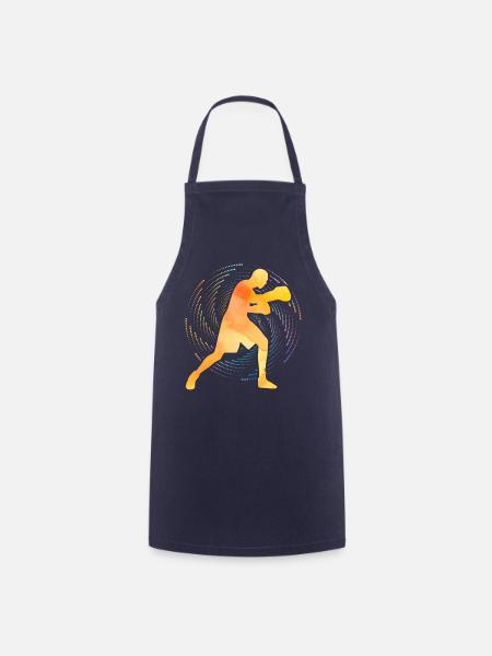 Boxe - Tablier de cuisine - marine