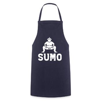 Sumo - Cooking Apron - navy - Front - AI Model Male 185 dark (185cm)