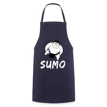 Sumo - Tablier de cuisine - marine - Devant - AI Model Male 185 dark (185cm)