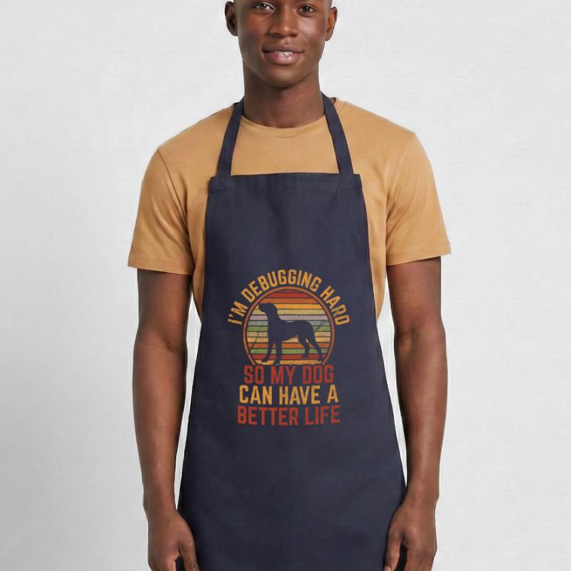 Debugging Hard Programmer Developer and Coder Gift Cooking Apron