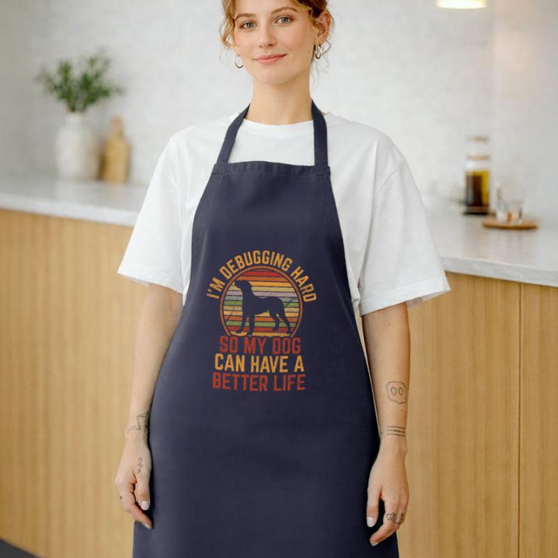 Debugging Hard Programmer Developer and Coder Gift Cooking Apron