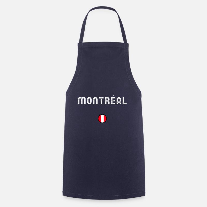 MONTREAL - Tablier de cuisine - marine