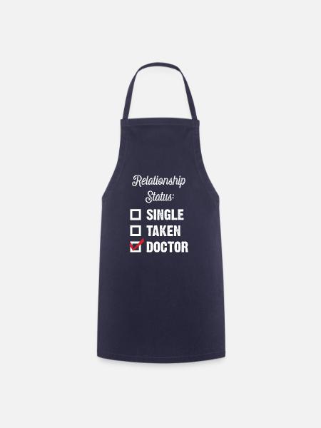 Dr. Check! - Kochschürze - Navy