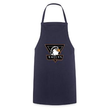 Golden eagle - Cooking Apron - navy - Front - AI Model Male 185 dark (185cm)