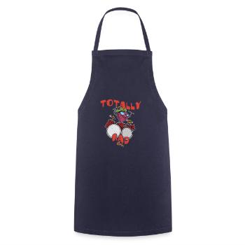 Veganer Rettich Gärtner Gemüse Essen Salat - Kochschürze - Navy - Vorne - AI Model Male 185 dark (185cm)