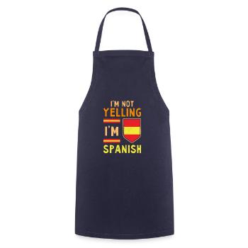 Espana Herkunft Spanien Flagge Reise Spanisch - Kochschürze - Navy - Vorne - AI Model Male 185 dark (185cm)