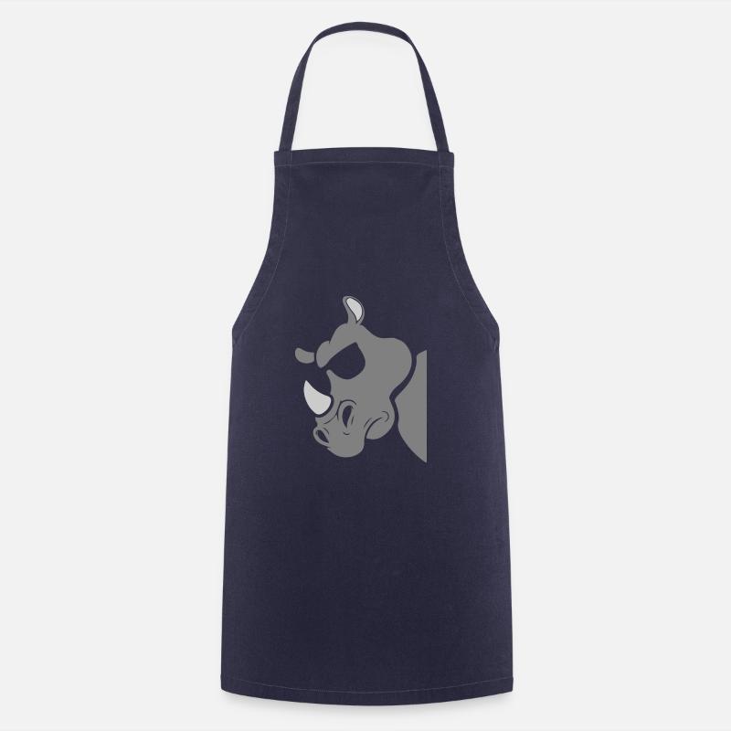 Nashorn - Kochschürze - Navy