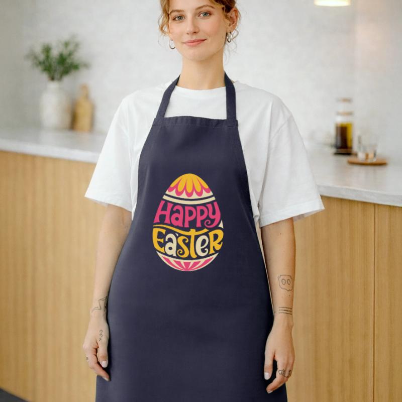 Happy Easter - Easter Bunny - Easter Egg - Gift Cooking Apron
