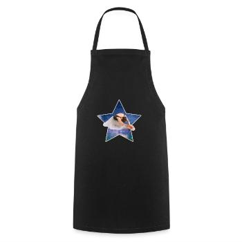 Principal dancer - Cooking Apron - black - Front - AI Model Male 185 dark (185cm)