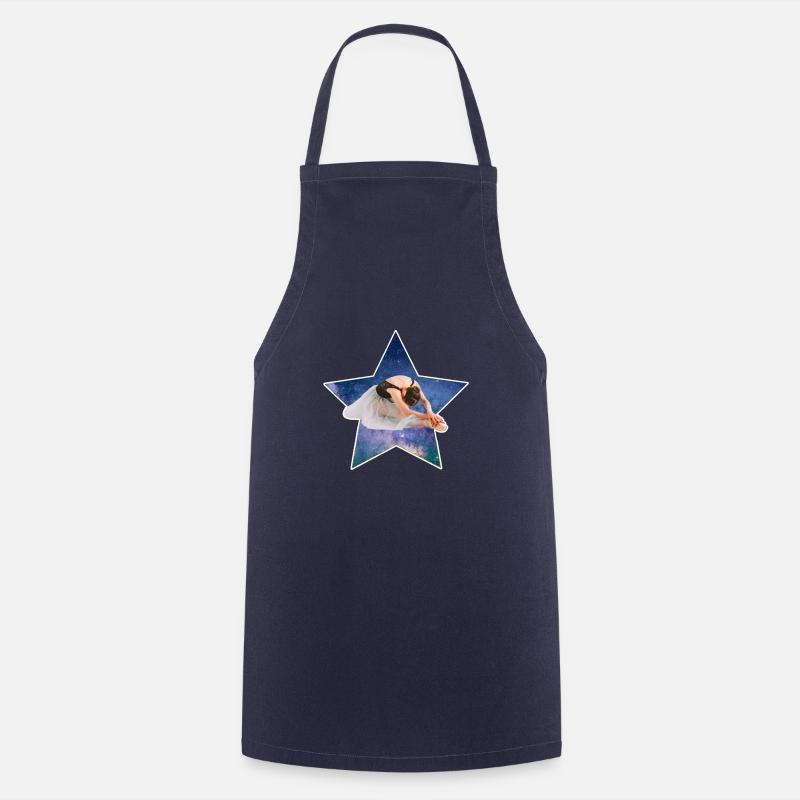 Danseuse étoile - Tablier de cuisine - marine