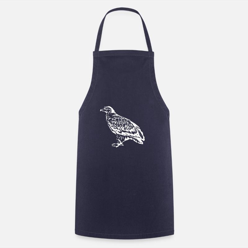 Faucons Oiseaux Oiseaux - Tablier de cuisine - marine