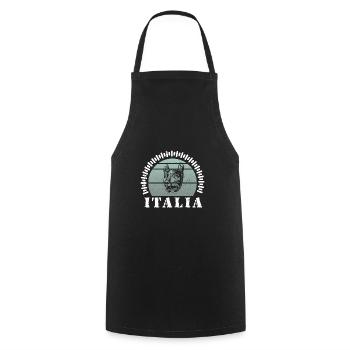 Lupa Capitolina Wolf Rome Italy History - Cooking Apron - black - Front - AI Model Male 185 dark (185cm)