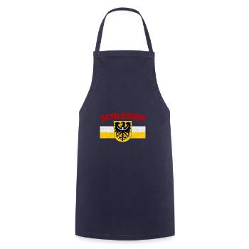 Breslau Schlesien Schlesisch Region Provinz - Kochschürze - Navy - Vorne - AI Model Male 185 dark (185cm)