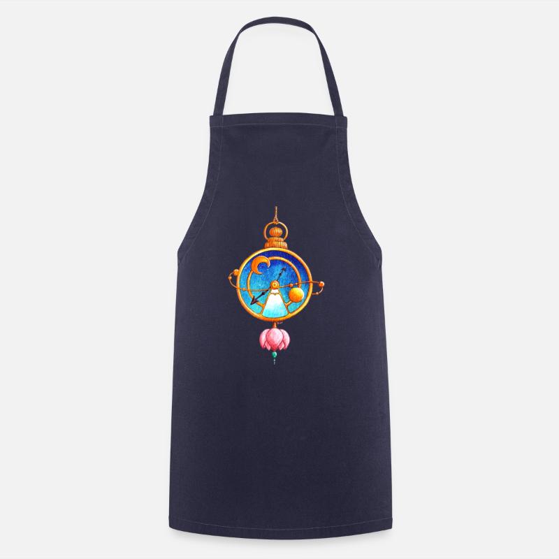 Magic Watch - Cooking Apron - navy