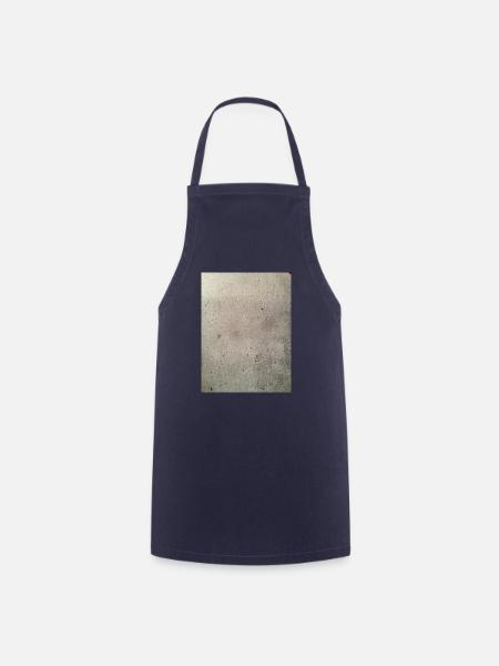 Vintage Beton Mauer - Kochschürze - Navy