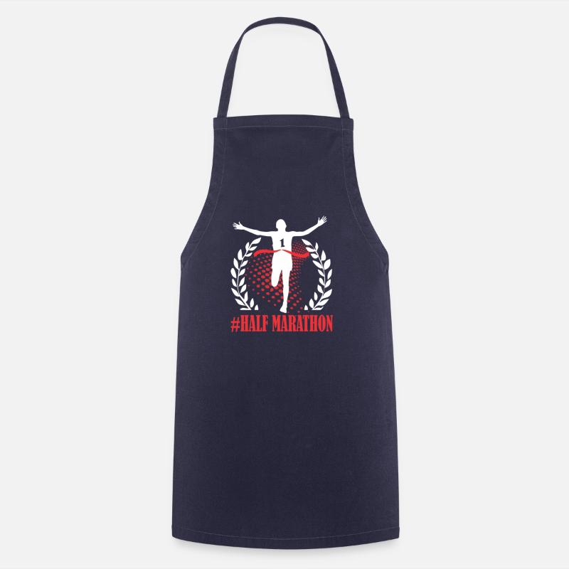 Half marathon Half marathon - Cooking Apron - navy