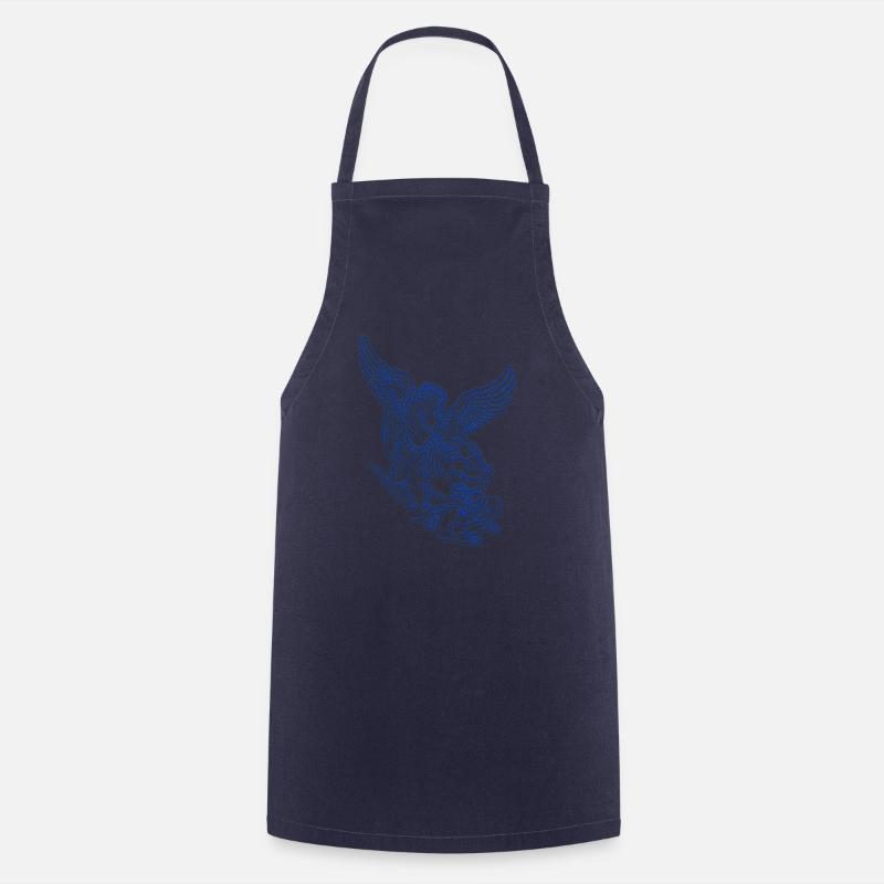 Michele Arcangelo San Angeli Cristiani San SNK - Grembiule da cucina - navy