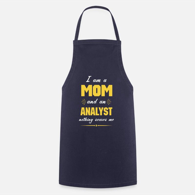 Analyst Mom, Analyst Mum - Kochschürze - Navy