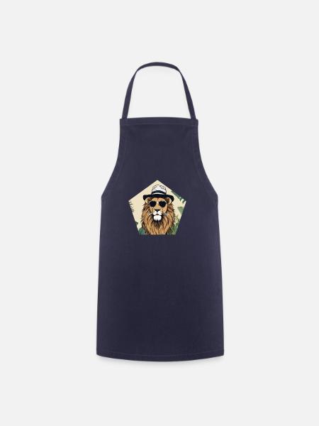 Mister Lion - Kochschürze - Navy