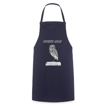 chouette alors - Tablier de cuisine - marine - Devant - AI Model Male 185 dark (185cm)