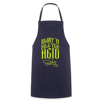 Away 'N Bile Yer Heid - Cooking Apron - navy - Front - AI Model Male 185 dark (185cm)
