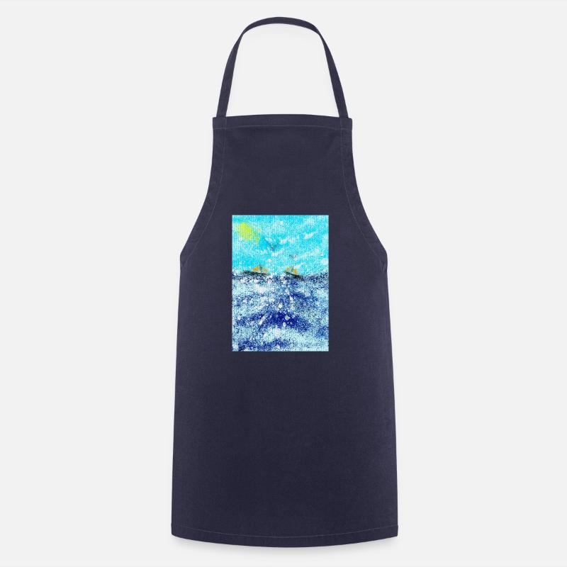 Raue See - Kochschürze - Navy