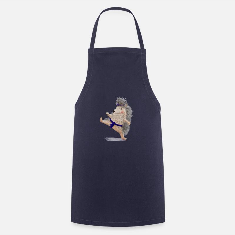Karate Igel - Kochschürze - Navy
