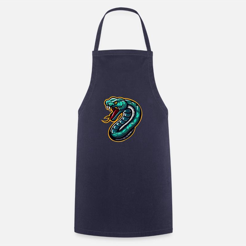 Serpent 2 - Tablier de cuisine - marine