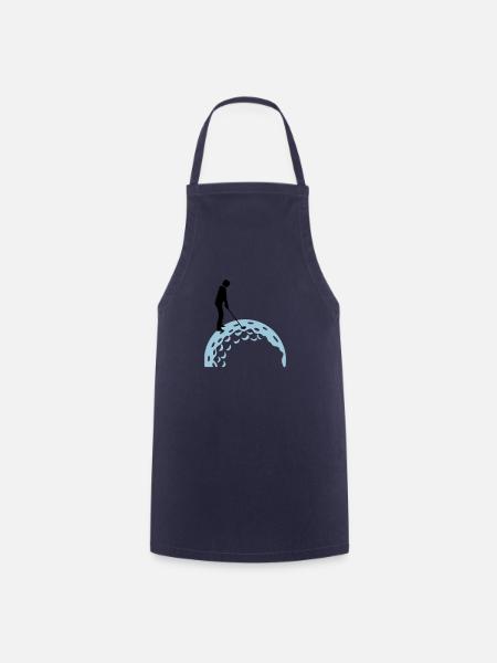 golfing (2c) - Kochschürze - Navy