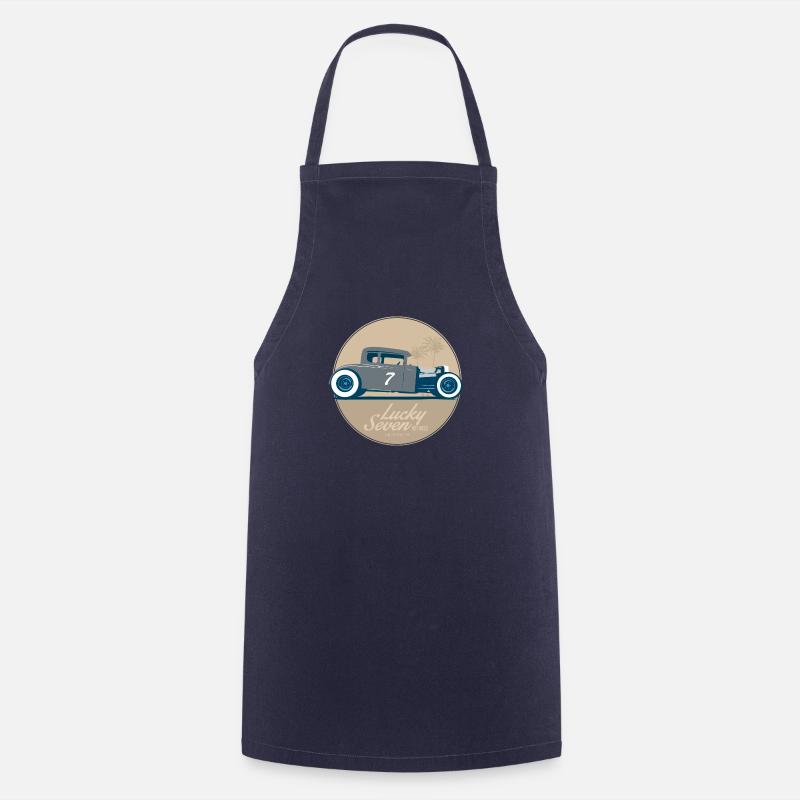 Hot Rod - Cooking Apron - navy
