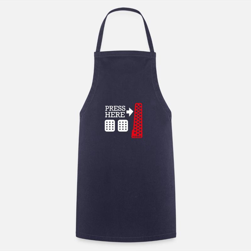 Press Here - Tablier de cuisine - marine