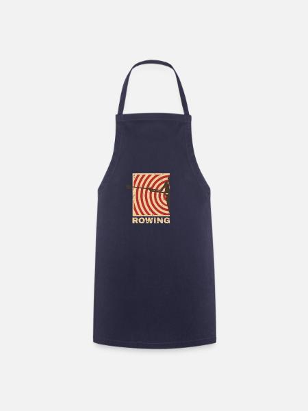 Aviron - Tablier de cuisine - marine