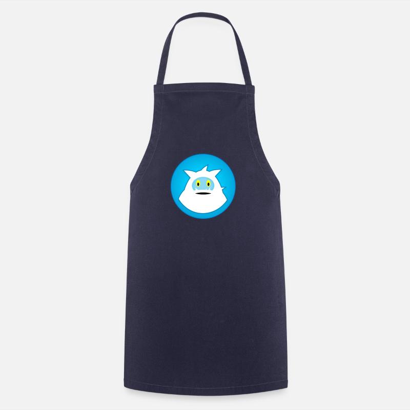 Yéti | Logo - Tablier de cuisine - marine