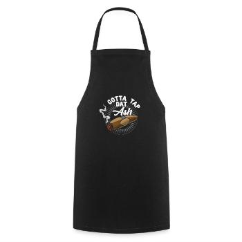 Gotta Tap Dat Ash - passion cigar - Cooking Apron - black - Front - AI Model Male 185 dark (185cm)