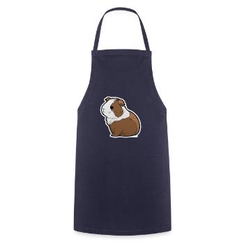Guinea pig magic - Cooking Apron - navy - Front - AI Model Male 185 dark (185cm)