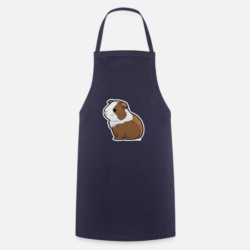 Guinea pig magic - Cooking Apron - navy