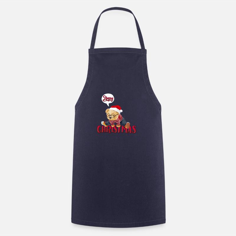 Merry christmas - Cooking Apron - navy