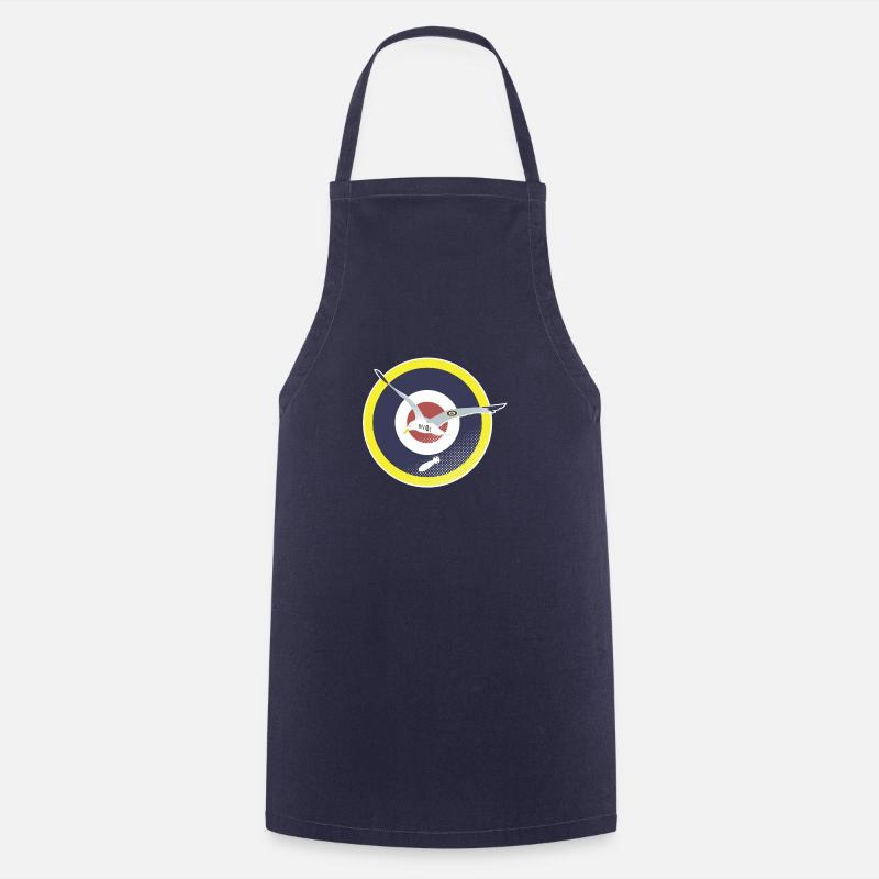 Brighton Bombing Seagull - Cooking Apron - navy