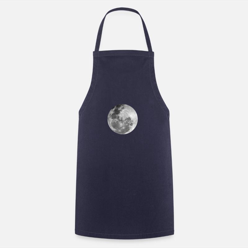 moon - Kochschürze - Navy