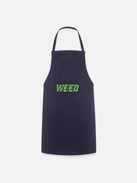 WEED - Kochschürze - Navy