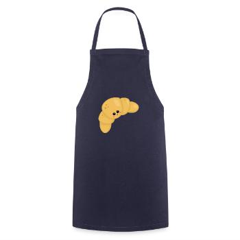 Croissant - Cooking Apron - navy - Front - AI Model Male 185 dark (185cm)