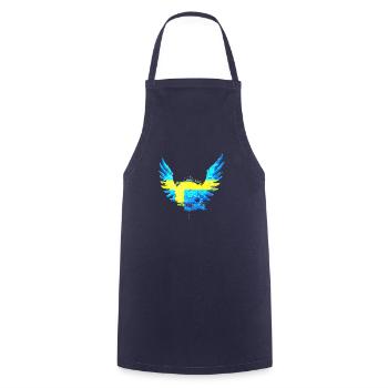 Sweden Sweden Viking Norden Scandinavia Midsummer - Cooking Apron - navy - Front - AI Model Male 185 dark (185cm)