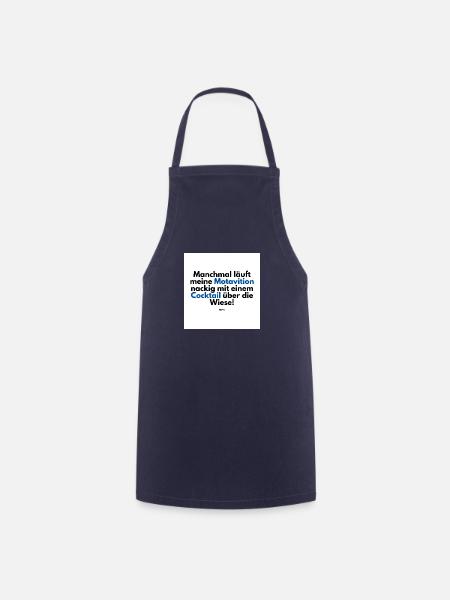 Motivation - Kochschürze - Navy