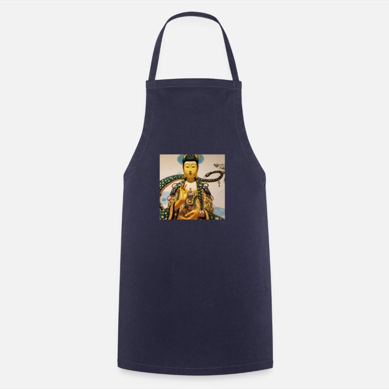 Déesse dans le style Klimt - Tablier de cuisine - marine