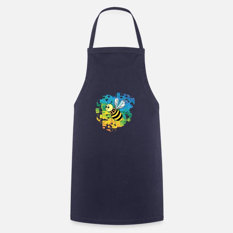 Abeille - Tablier de cuisine - marine