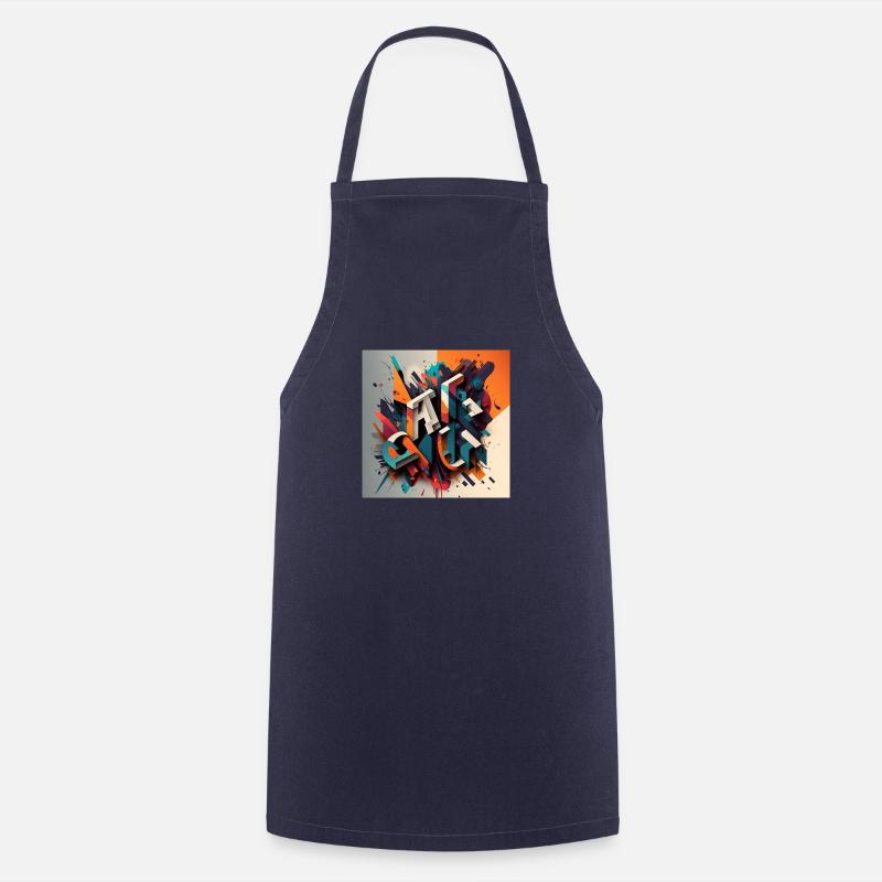 Graffiti - Cooking Apron - navy