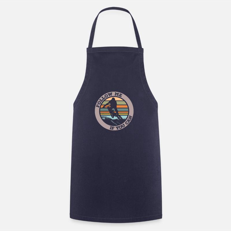 Suivez-moi si vous le pouvez - Tablier de cuisine - marine